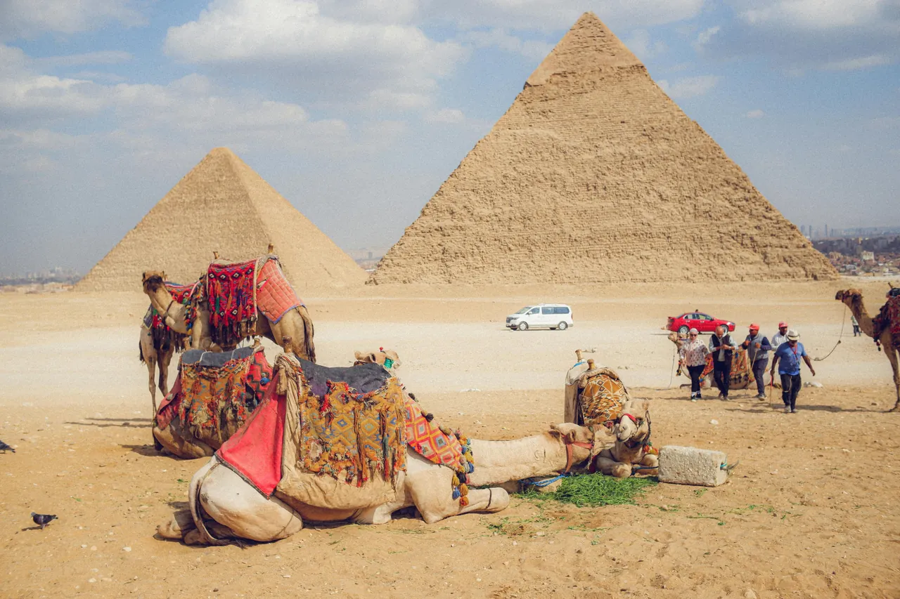 The Giza Pyramids